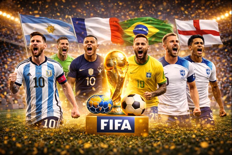 Top các đội tuyển mạnh nhất thế giới hiện nay